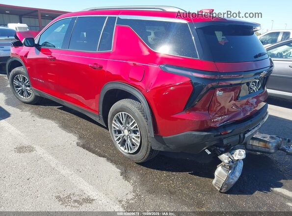 1GNERGRS1SJ277589 2025 CHEVROLET TRAVERSE Красный Задняя левая четверть
