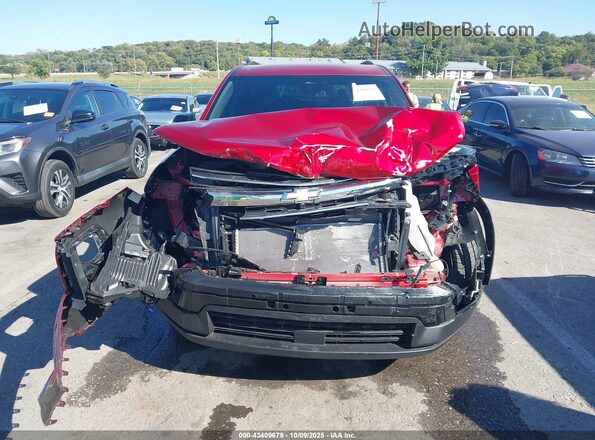 1GNERGRS1SJ277589 2025 CHEVROLET TRAVERSE Красный Вид щитка приборов