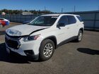 2021 Chevrolet Traverse Ls White vin: 1GNEVFKW2MJ219920