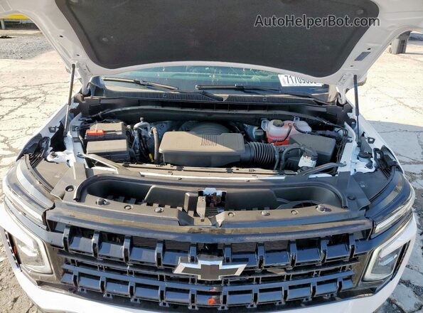 1GNS6LED4SR210272 2025 CHEVROLET TAHOE White ძრავის განყოფილების ხედი