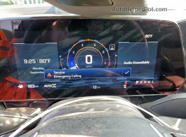 1GNS6LED4SR210272 2025 CHEVROLET TAHOE White ხელსაწყოთა პანელის ხედი