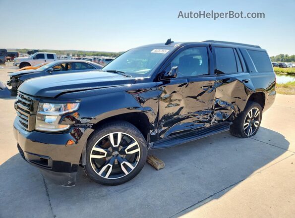 1GNSCBKC1LR232052 2020 CHEVROLET TAHOE Черный Передняя левая четверть