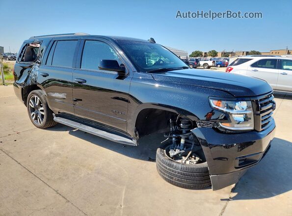 1GNSCBKC1LR232052 2020 CHEVROLET TAHOE Черный Передняя правая четверть