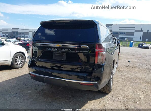 1GNSCCKD4PR137389 2023 CHEVROLET SUBURBAN Черный Задняя правая четверть