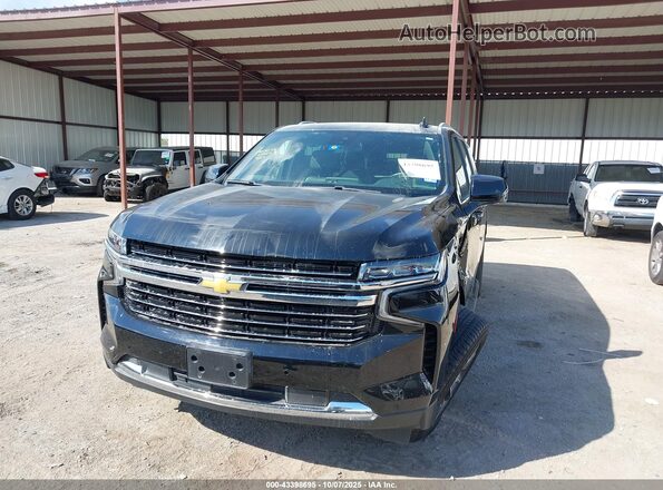 1GNSCCKD4PR137389 2023 CHEVROLET SUBURBAN Черный Передняя левая четверть