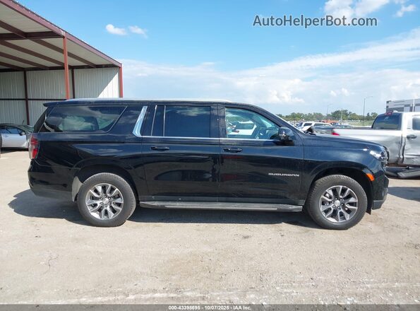 1GNSCCKD4PR137389 2023 CHEVROLET SUBURBAN Черный Вид задней части салона