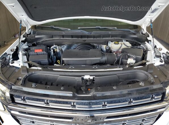 1GNSCFKD4PR193723 2023 CHEVROLET SUBURBAN White Vista del compartimento del motor