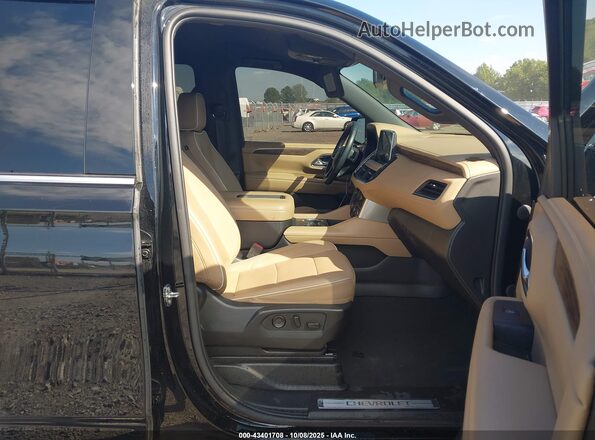 1GNSCFKD8PR353280 2023 CHEVROLET SUBURBAN Black წინა სალონის ხედი