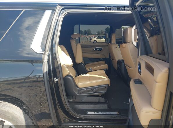 1GNSCFKD8PR353280 2023 CHEVROLET SUBURBAN Black VIN კოდის სტიკერის ხედი