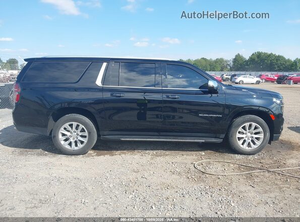 1GNSCFKD8PR353280 2023 CHEVROLET SUBURBAN Black უკანა სალონის ხედი