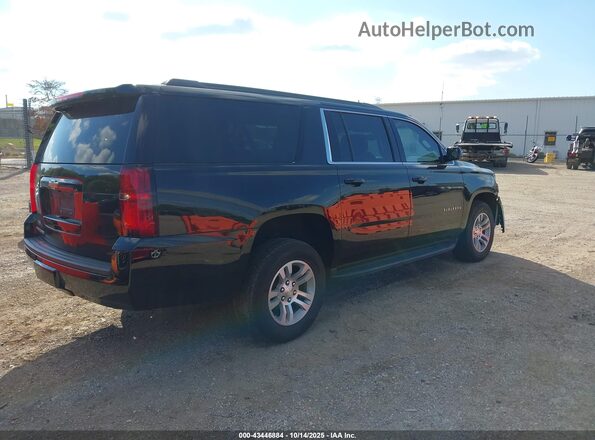 1GNSCGKC9LR264597 2020 CHEVROLET SUBURBAN Черный Задняя правая четверть