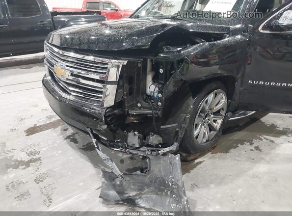 1GNSCJKJ0LR266234 2020 CHEVROLET SUBURBAN Черный Вид спереди