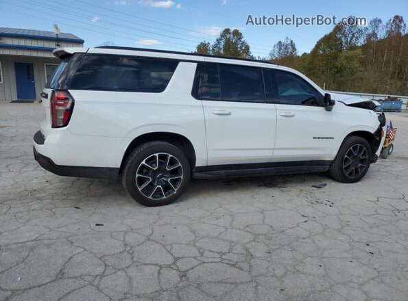 1GNSKEKDXRR103796 2024 CHEVROLET SUBURBAN Белый Задняя правая четверть