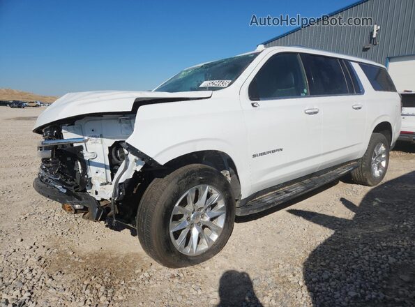 1GNSKFKD7PR538178 2023 CHEVROLET SUBURBAN White Przód lewy