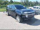 2022 Chevrolet Suburban 4wd High Country Black vin: 1GNSKGKL2NR286432