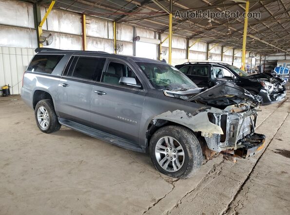 1GNSKHKC1LR156323 2020 CHEVROLET SUBURBAN Серебряный Передняя правая четверть
