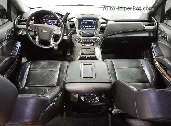 1GNSKHKC8LR101352 2020 CHEVROLET SUBURBAN Черный Вид щитка приборов