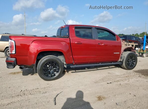 1GTG5CEN3M1284469 2021 GMC CANYON Красный Задняя правая четверть
