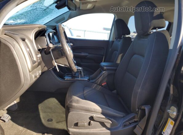 1GTG6CEN3J1109874 2018 GMC CANYON Black Widok wnętrza z przodu