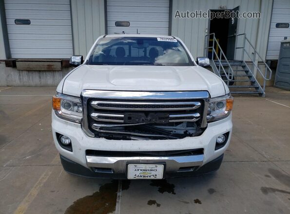 1GTG6DEN4J1104401 2018 GMC CANYON White Вид спереду
