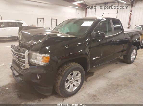 1GTH6CEN2J1131756 2018 GMC CANYON Black Przód lewy