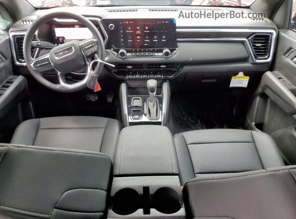 1GTP1BEK6S1159703 2025 GMC CANYON Красный Вид панели приборов