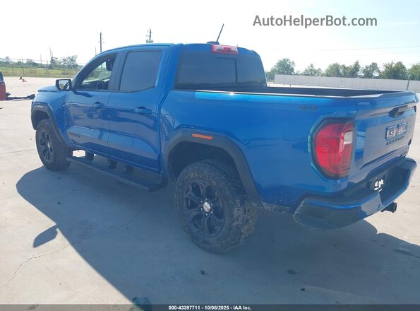 1GTP6BEK6P1151741 2023 GMC CANYON Синий Задняя левая четверть