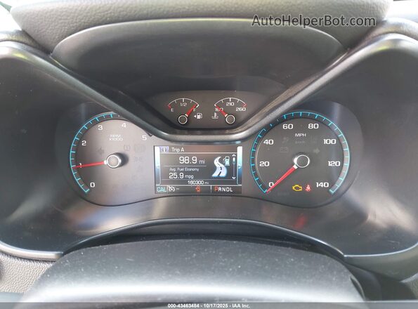 1GTP6EE13J1120639 2018 GMC CANYON Red Widok tylnych siedzeń