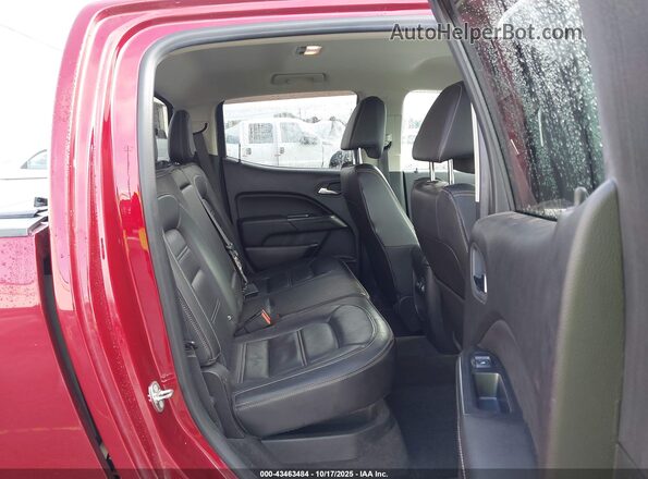 1GTP6EE13J1120639 2018 GMC CANYON Red Widok naklejki z numerem VIN