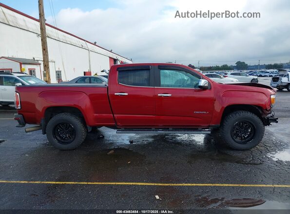 1GTP6EE13J1120639 2018 GMC CANYON Red Widok wnętrza 360 stopni
