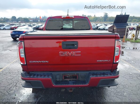 1GTP6EE13J1120639 2018 GMC CANYON Red 