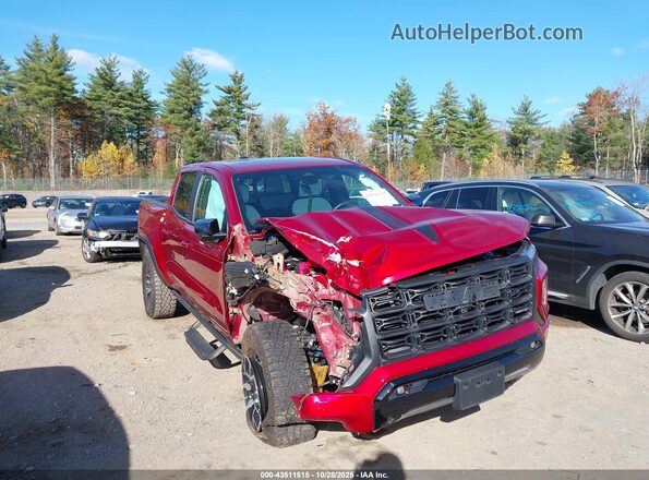 1GTP6EEK6P1225547 2023 GMC CANYON Red Front right