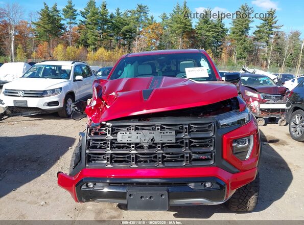 1GTP6EEK6P1225547 2023 GMC CANYON Red Dashboard view