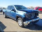 2024 Gmc Sierra 1500 2wd  Short Box Sle Blue vin: 1GTPHBEK3RZ399735