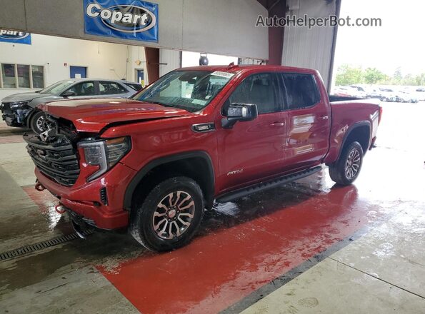 1GTUUEE82PZ189869 2023 GMC SIERRA Бордовый Передняя левая четверть