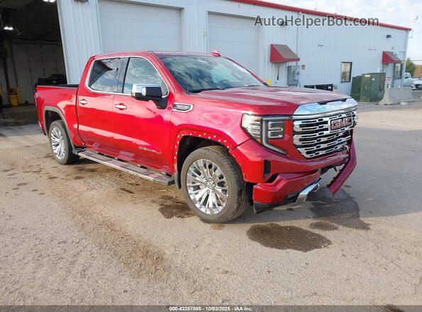 1GTUUGEL5PZ294566 2023 GMC SIERRA Темно-бордовый Передняя правая четверть