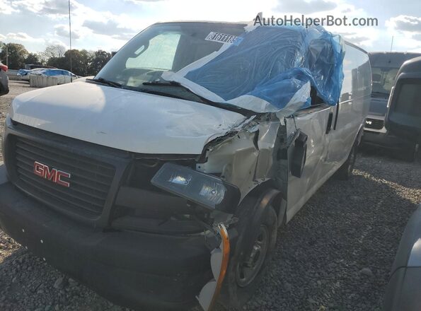 1GTW7AFP3P1104101 2023 GMC SAVANA White Vista tres cuartos delantera izquierda