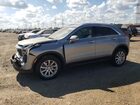 2023 Cadillac Xt4 Luxury Silver vin: 1GYFZBR4XPF221205