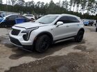 2020 Cadillac Xt4 Premium Luxury Silver vin: 1GYFZCR48LF040233