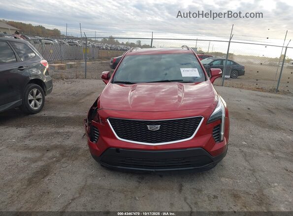 1GYFZFR46PF153301 2023 CADILLAC XT4 Красный Вид щитка приборов