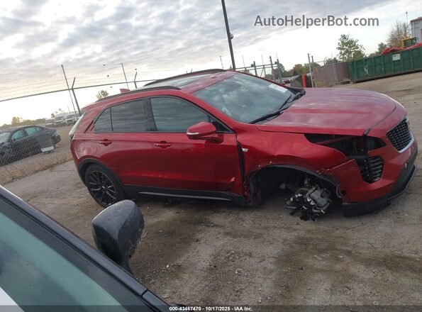 1GYFZFR46PF153301 2023 CADILLAC XT4 Красный Вид задней части салона