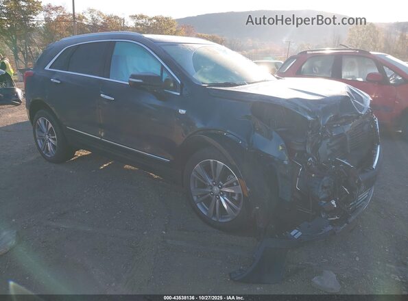 1GYKNDR45RZ756742 2024 CADILLAC XT5 Зеленый Передняя правая четверть
