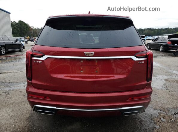 1GYKPCRS0RZ703613 2024 CADILLAC OTHER Red Вид ззаду