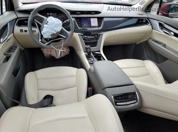 1GYKPCRS0RZ703613 2024 CADILLAC OTHER Red Вид панелі приладів