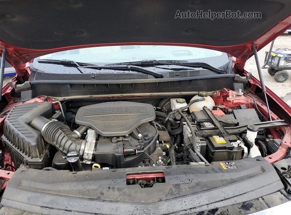 1GYKPCRS0RZ703613 2024 CADILLAC OTHER Red Вид підкапотного простору