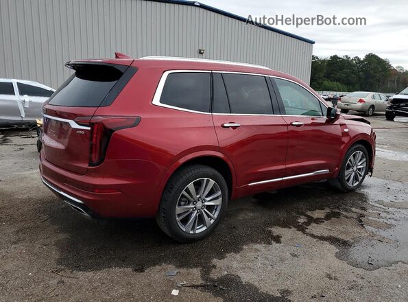 1GYKPCRS0RZ703613 2024 CADILLAC OTHER Red Задня права чверть