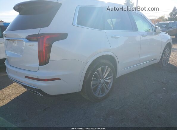 1GYKPDRS2RZ750874 2024 CADILLAC OTHER Белый Задняя правая четверть