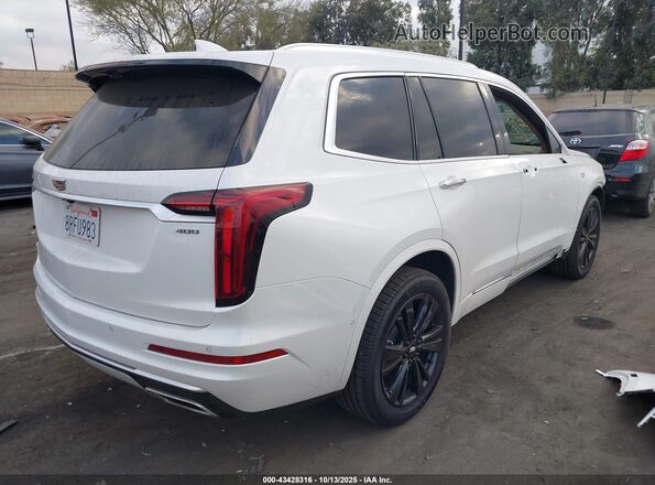 1GYKPERS5LZ130890 2020 CADILLAC OTHER Белый Задняя правая четверть