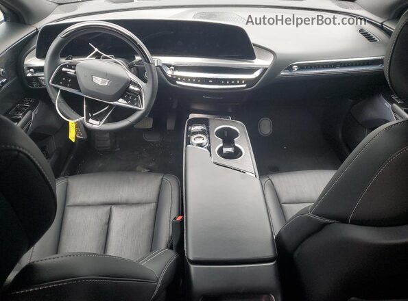 1GYKPMRK8PZ002854 2023 CADILLAC OTHER Черный Вид панели приборов