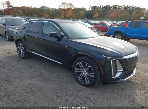 1GYKPPRK0RZ128615 2024 CADILLAC OTHER Зеленый Передняя правая четверть